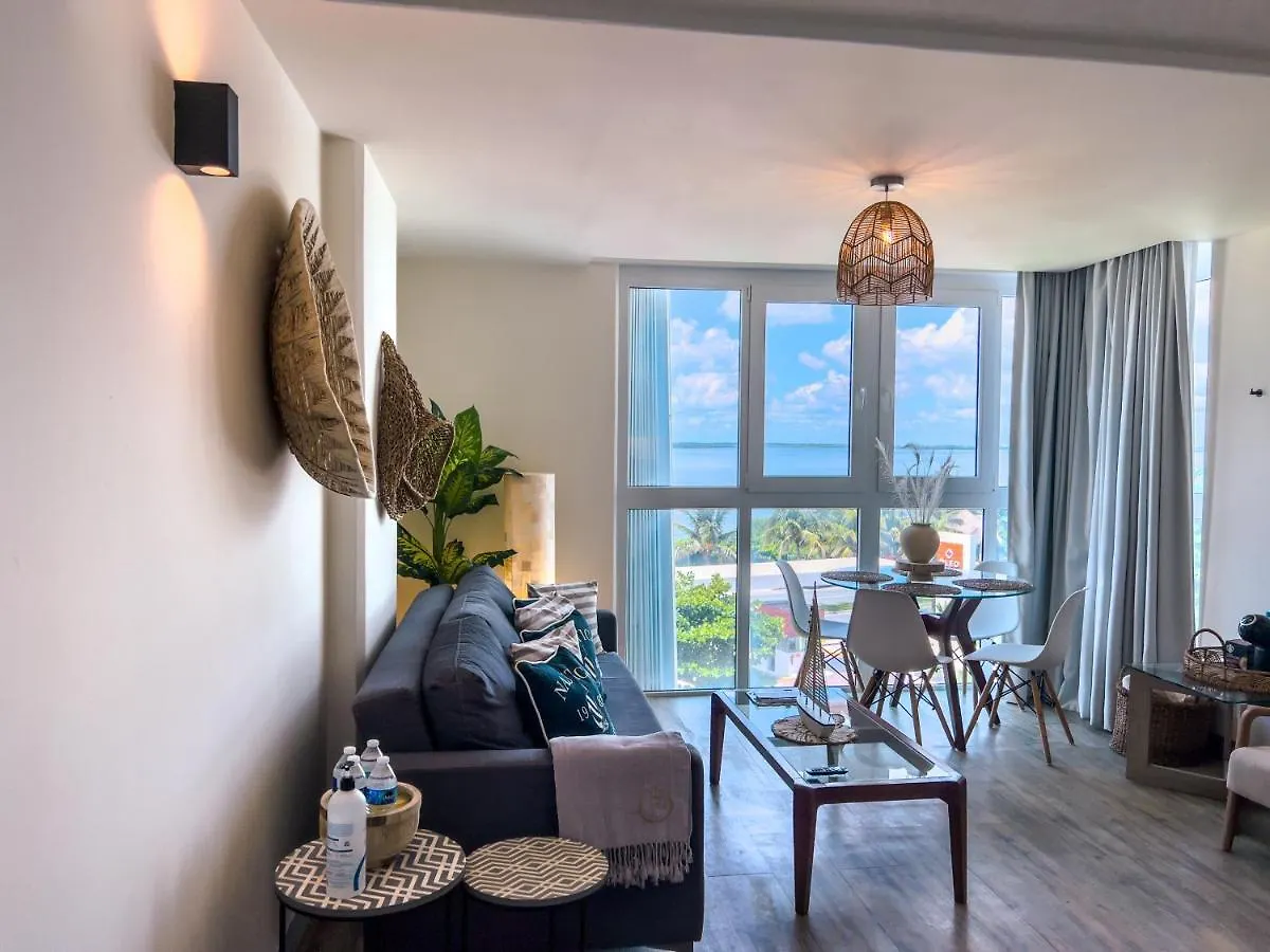 Exclusivo Condominio A Pie De Playa Zh Cancun